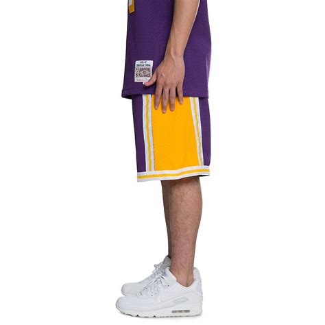 MITCHELL & NESS Men's Lakers Basketball Shorts 540B 329 7LALQPV - Karmaloop