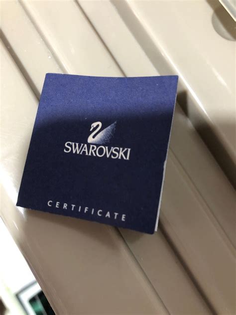 Swarovski Certificate 名牌 飾物及配件 Carousell