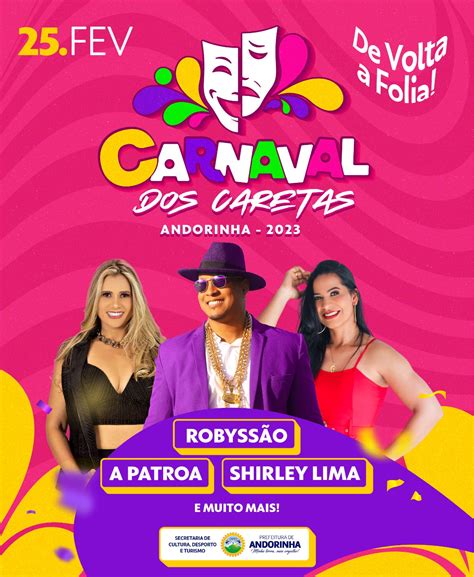 Prefeitura De Andorinha Divulga Programa O Oficial Do Carnaval Dos