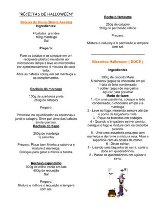 Receitas Halloween PDF