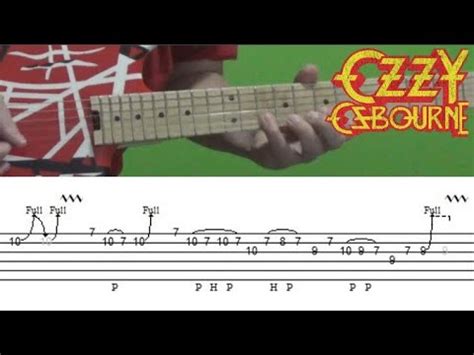 Ozzy Shot In The Dark Guitar Solo Lesson With Tabs Jake S Secret