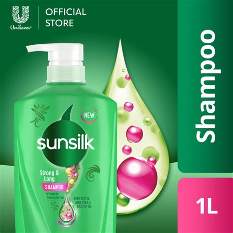 New Sunsilk Green Strong And Long 1l Lazada Ph