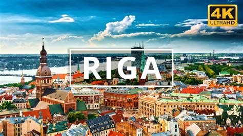 Riga Latvia 🇱🇻 4k Drone Footage Youtube