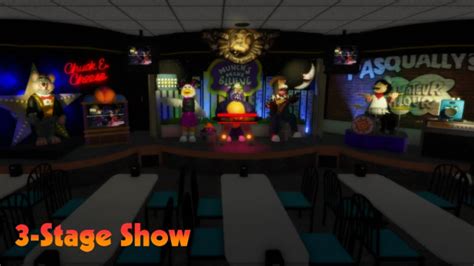 Chuck E Cheese Surfside Roblox City 3 Stage Roblox