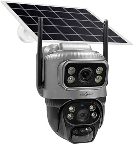 Buy Hixecure 3MP 3MP Smart Linkage 4G Solar PT Battery Outdoor 360