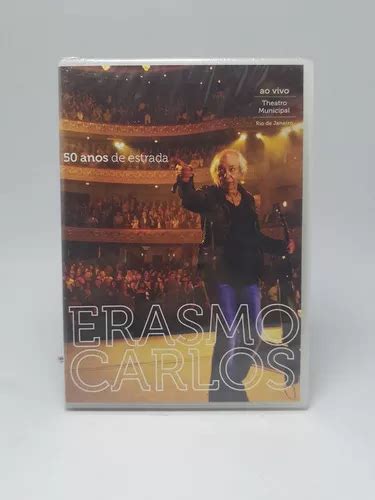 DVD en vivo de 50 años de carrera de Erasmo Carlos Raro Lacrado