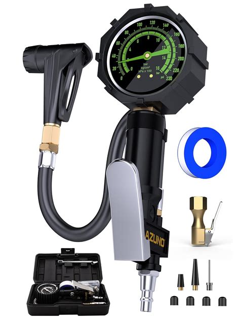 Amazon Azuno Bike Tire Inflator With Pressure Gauge New Upgrade