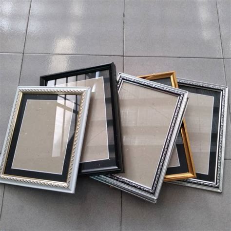 Jual ECER FRAME PHOTO UKURAN STANDART FRAME PHOTO FRAME KACA