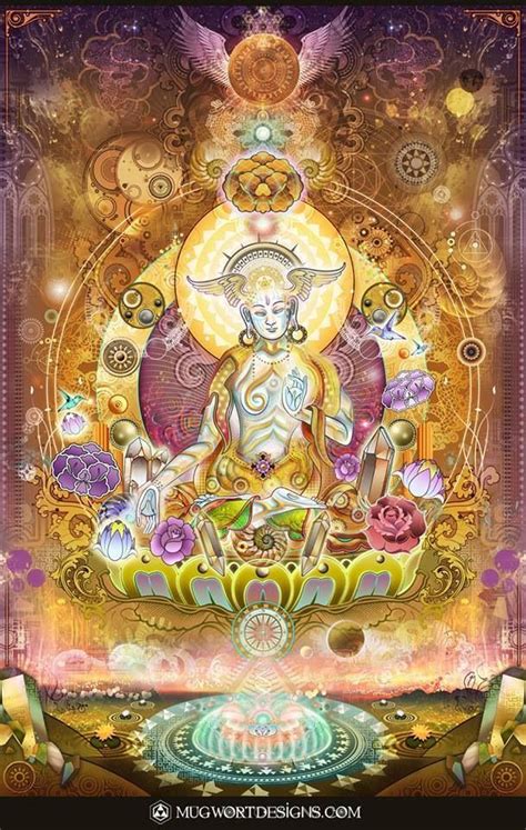 Buddha Art Psychedelic Art Visionary Art Psychedelic Art Spiritual Art