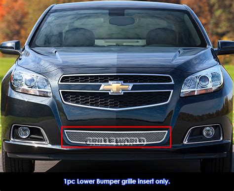 Fits Chevy Malibu Lower Bumper Stainless Steel Mesh Grille Ebay