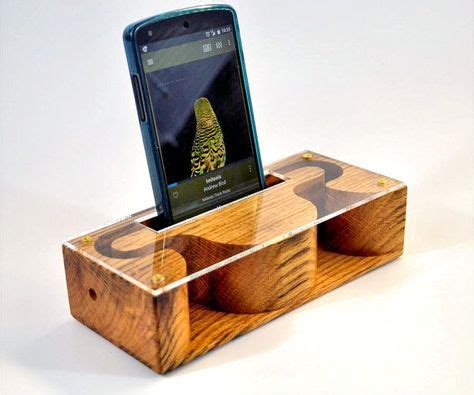 Ideas De Porta Celular Soporte De Madera Trabajo De Madera Cosas