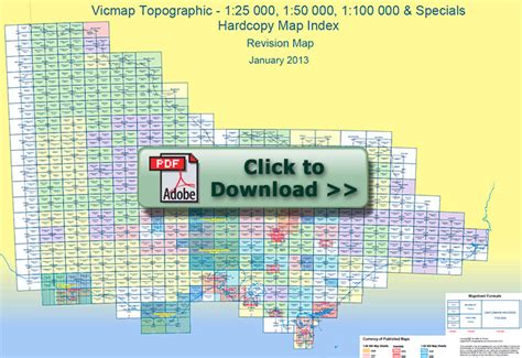 Index Of Vicmap Topographic Maps Of Victoria Available Bairnsdale