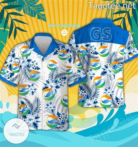 Gs Group Logo Hawaiian Shirt And Shorts Bishop Tagotee