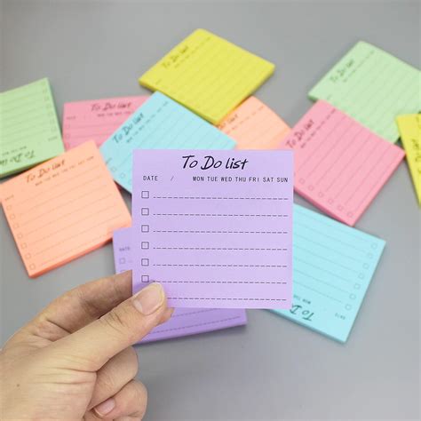 Buy Zytin To Do List Notepad Sticky Notes X With Lines Pad