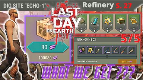 What Do We Get 100k Purple Alloy Extraction S27 Last Day On Earth Survival Youtube