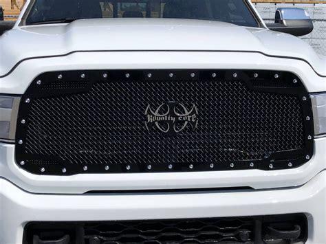 2019 2024 Dodge RAM 2500 3500 4500 RC2 Twin Mesh Grille FULL REPLACEMENT