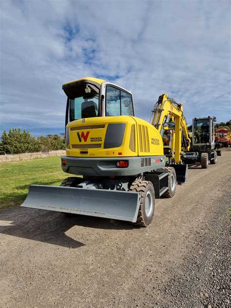 Wacker Neuson EW65 Wheeled Excavators Jordan Rail