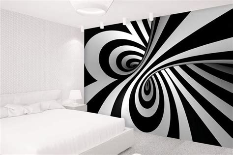 15 Outstanding Wall Art Ideas Inspired By Optical Illusions | Illusions ...