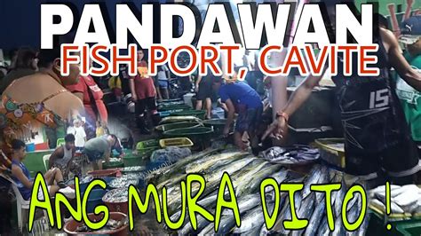 Grabe Ang Ibinagsak Ng Presyuhan Na Isda Sa Pandawan Fish Port Murang