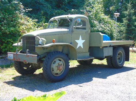 1942 Chevy 506g Military Truck 270 Gmc Engine 5 Speed Transmission 12