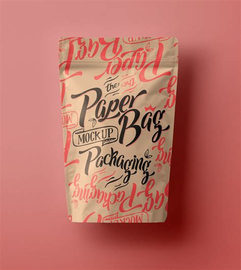 Psd Paper Pouch Packaging Vol3 Pixeden Club