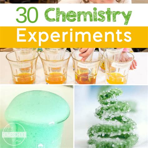 30 Incredible Chemistry Experiments