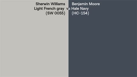 Sherwin Williams Light French Gray Sw 0055 Vs Benjamin Moore Hale