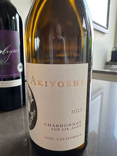 David Akiyoshi Chardonnay Sur Lie Aged Lodi Usa California