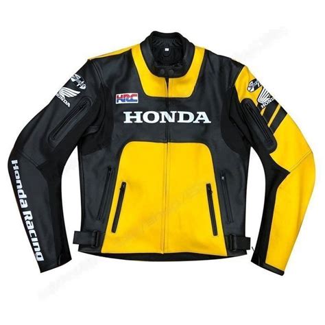 Honda Motorcycle Leather Jacket - Aliwheels