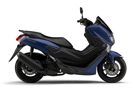 Matte Blue Yamaha Nmax 125 Cc Maxi Scooter Launched In Japan