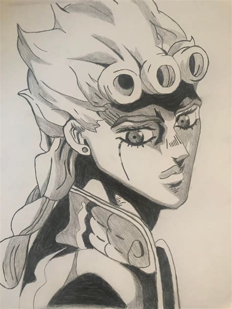 I Giorno Giovanna Have A Drawing Stardustcrusaders