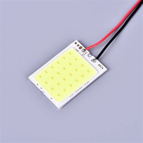 V White Cob Led Dome Map Light Bulb Interior Grandado