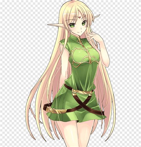 Elf Girl Anime Character Illustration Anime Deedlit Record Of Lodoss