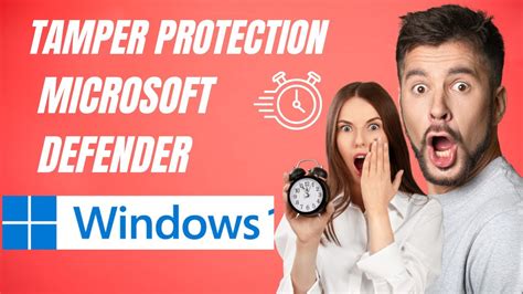 How To Enable Or Disable Microsoft Defender Tamper Protection On