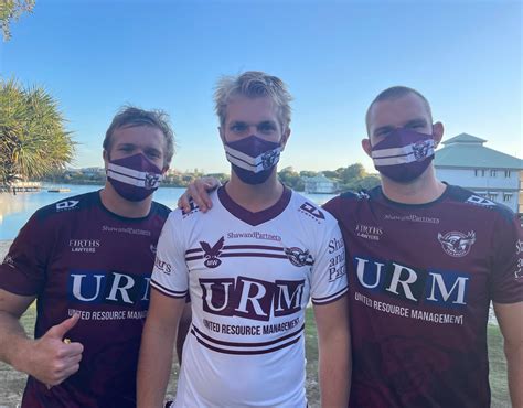 Manly Sea Eagles Face Mask The Mask Life