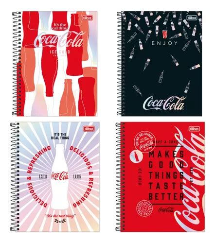 Univ Cuaderno Coca Cola De Tapa Dura 10 Materiales 1 Pieza Color