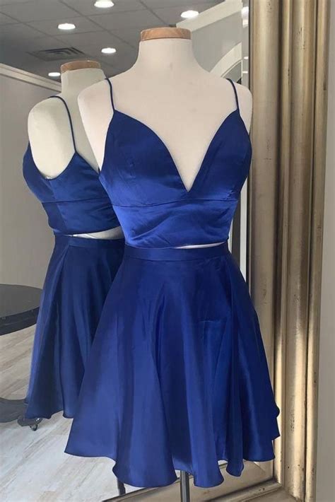 Two Piece Homecoming Dress Mini Prom Dresses Sweet 16 Dresses Short