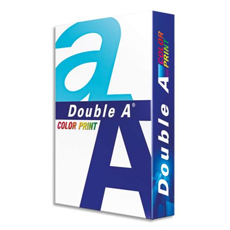 Double A Double A Ramette 500 Feuilles Papier Extra Blanc Color Print