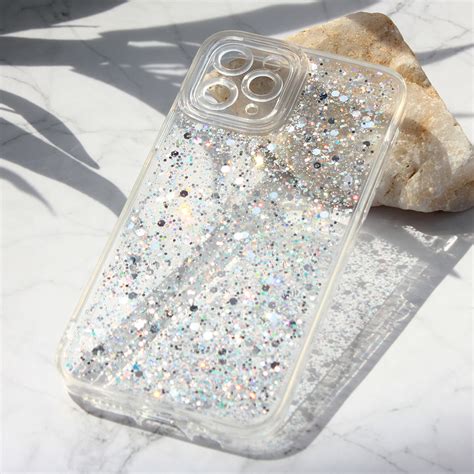 Maska Futrola Glitter Za Iphone Pro Srebrna Mob Shop