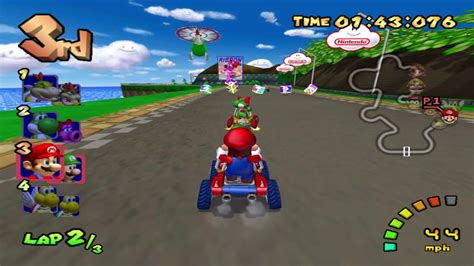 Mario Kart Double Dash Gc Walkthrough Yoshi Circuit Youtube