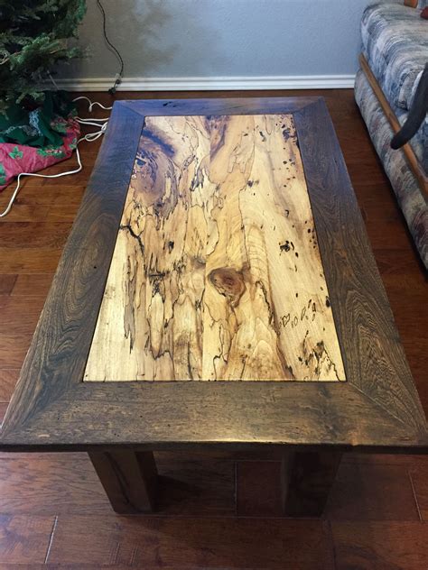 spalted maple coffee table  charles boucher blog