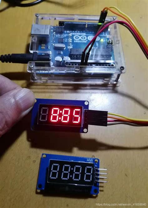 【雕爷学编程】arduino动手做（73） Tm1637四位数码管tm1637数码管怎么接 Csdn博客