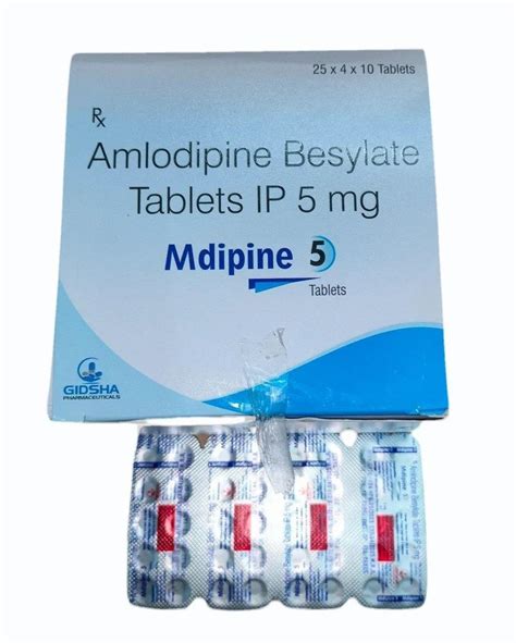 Amlodipine Besylate Tablet 5 Mg At Rs 1000 Box In Mumbai ID