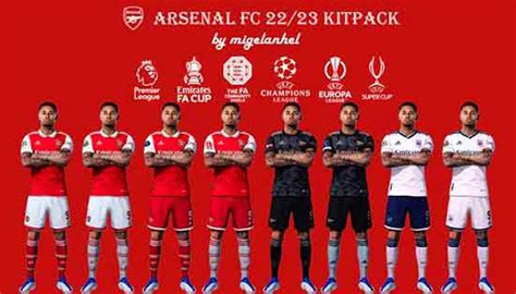 PES FILES RU On Twitter PES 2021 Arsenal FC 22 23 Kitpack Update By