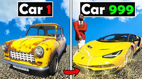 Upgrading CARS To GOD CARS In GTA 5 YouTube