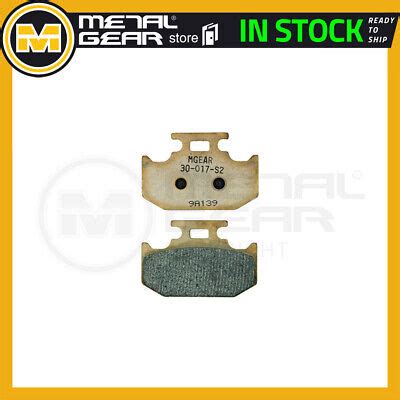 Brake Pads Sintered S2 Rear For KAWASAKI KDX 200 1995 1996 1997 1998