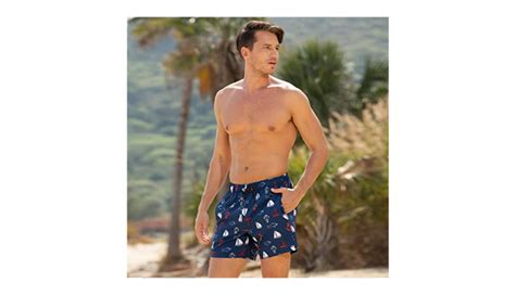 Arcweg Mens Swim Trunks With Mesh Compression Liner 5 5 Quick Dry Beach