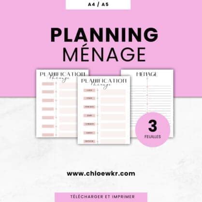 Planning M Nage Imprimer Chlo Wkr