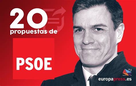 Elecciones 2016 20 Propuestas Clave Del Programa Del PSOE