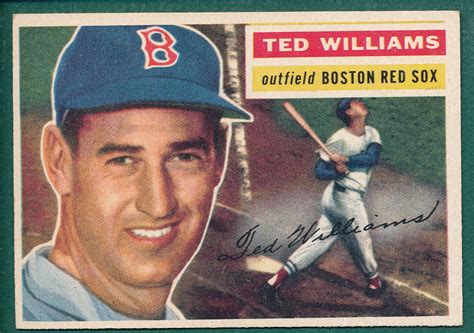 Lot Detail 1956 Topps 5 Ted Williams